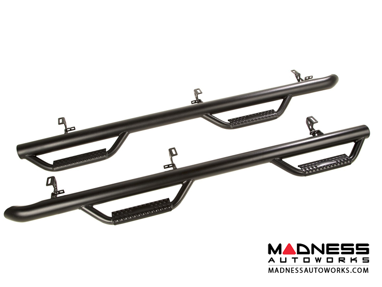 Jeep Wrangler JL Spartan Nerf Bar - Set - Textured Black